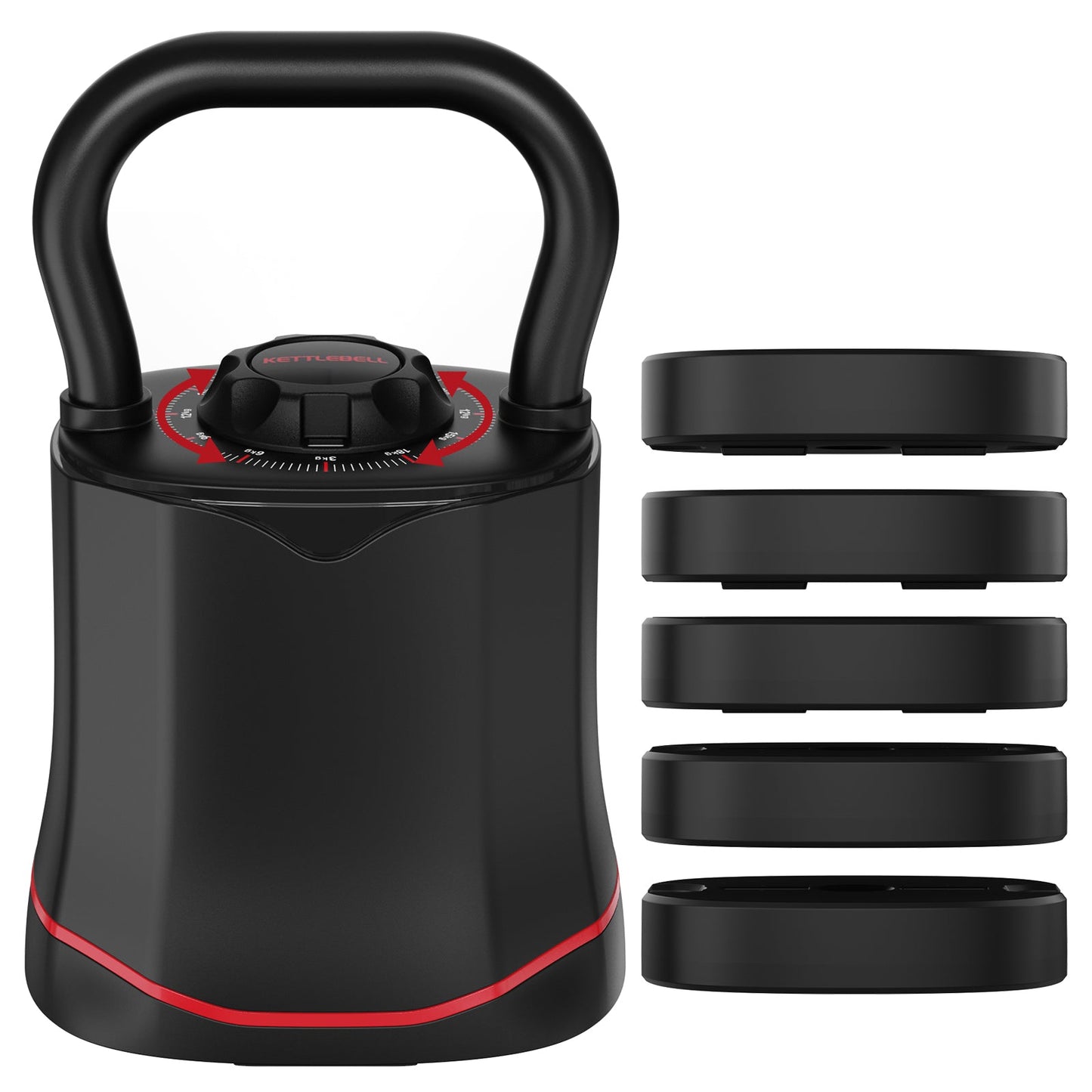 FasBrand Adjustable Kettlebell Weight Set