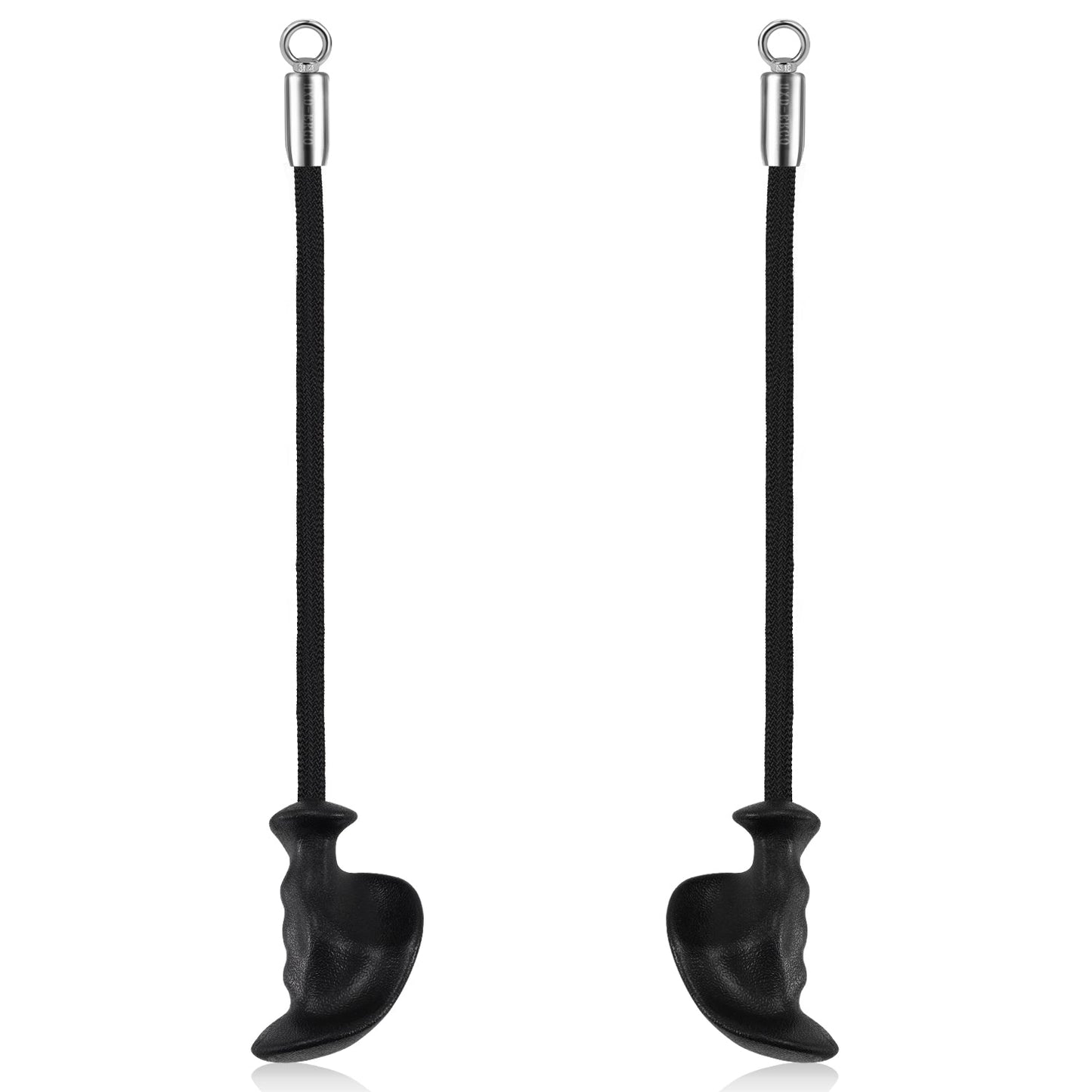 One-hand Tricep Rope with Ergonomic Handles 36 Inch Tricep Pull Down Rope