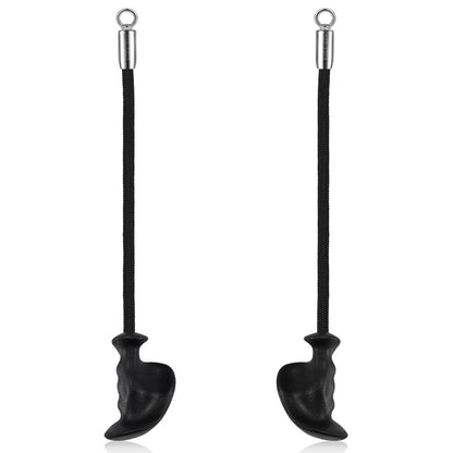 One-hand Tricep Rope with Ergonomic Handles 36 Inch Tricep Pull Down Rope