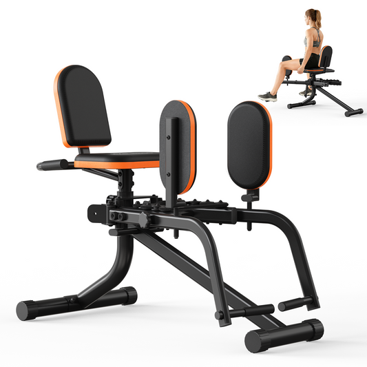 FasBrand Home Fitness Hip Abduction/Adduction Trainer — Compact Leg Exercise Equipment