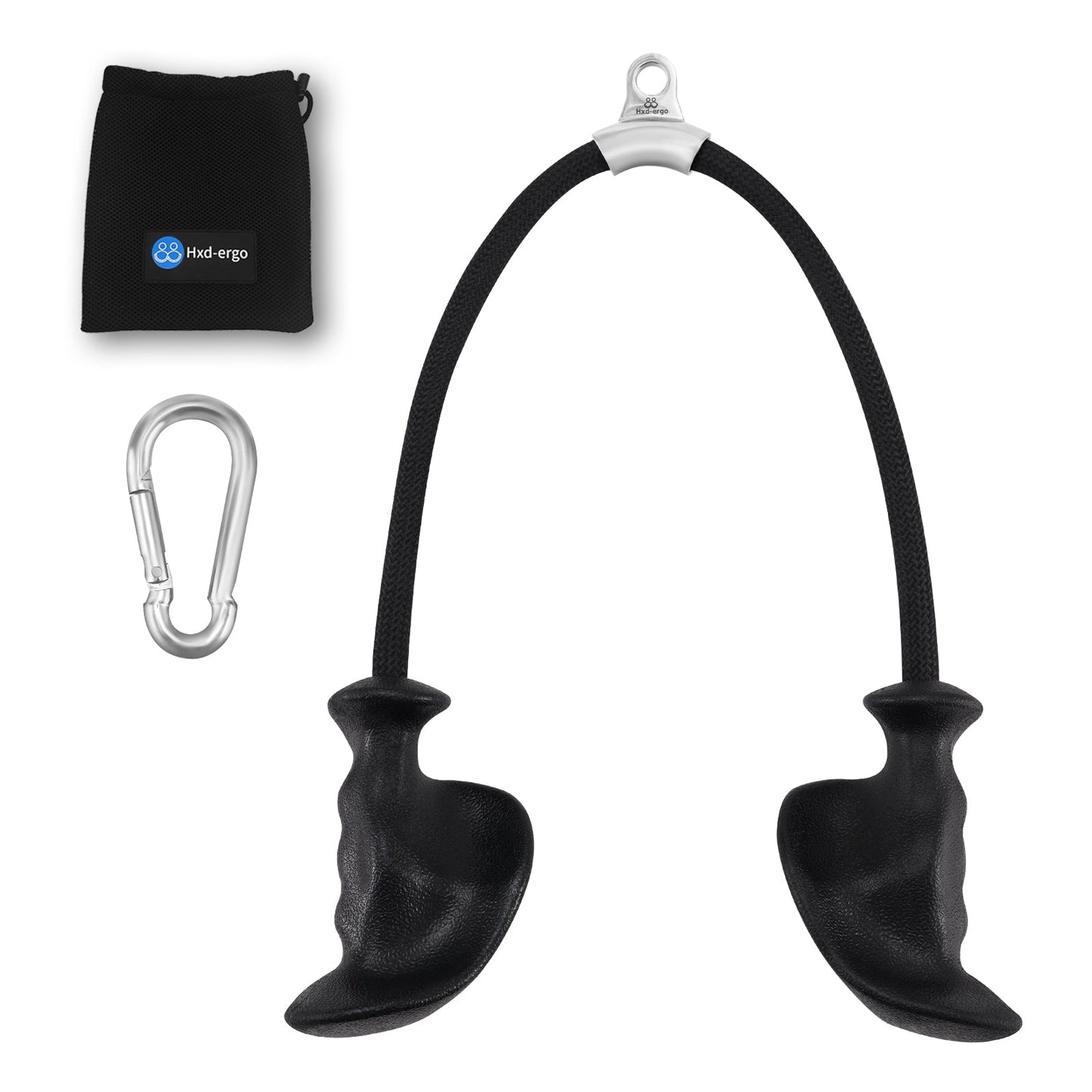 FasBrand Tricep Rope with Ergonomic Handles