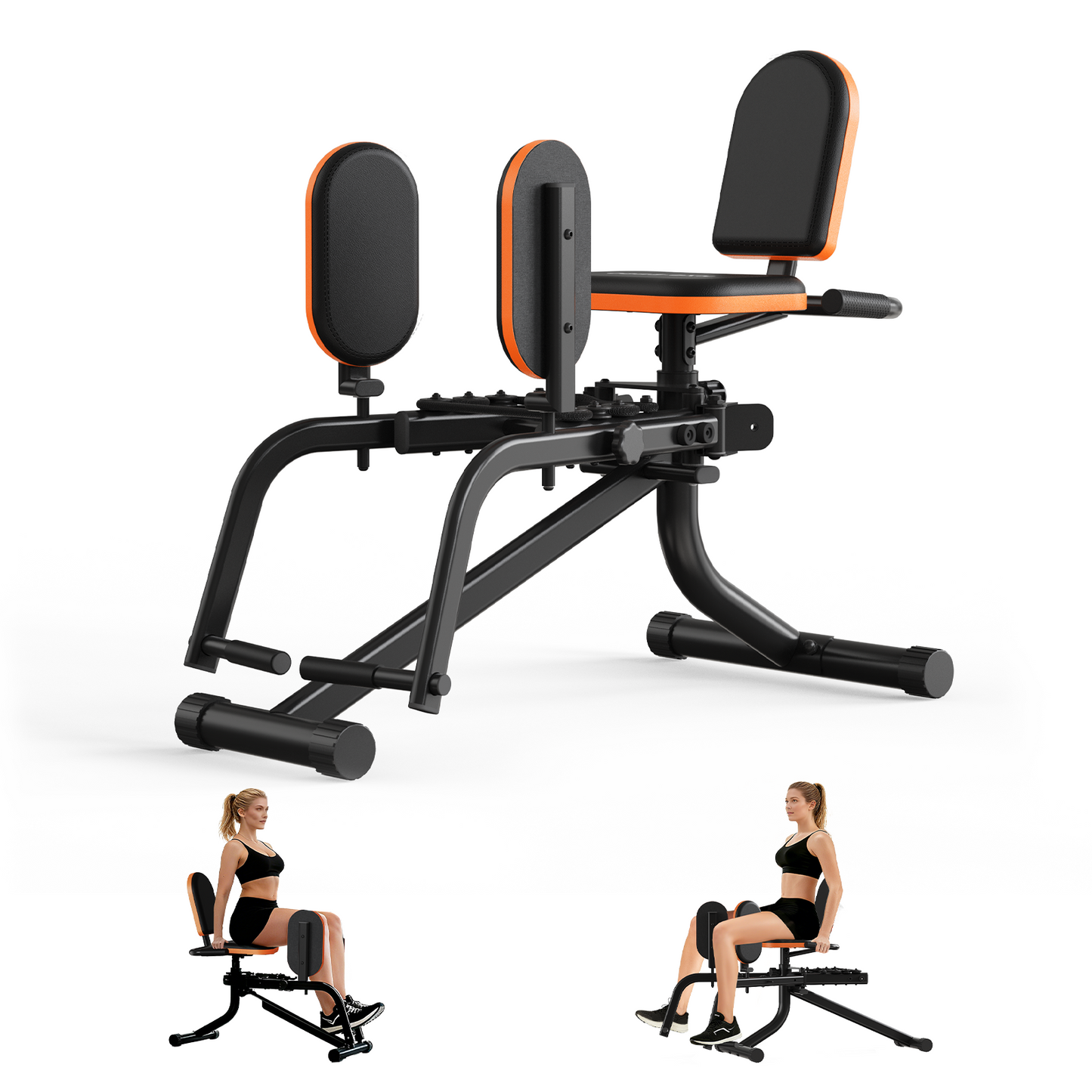 FasBrand Home Fitness Hip Abduction/Adduction Trainer — Compact Leg Exercise Equipment