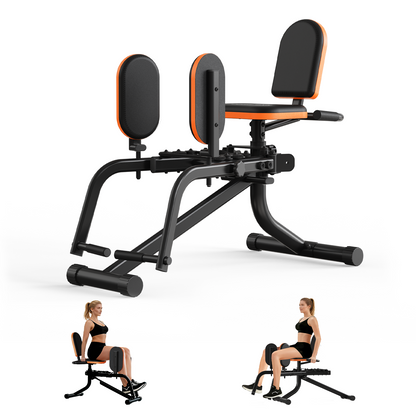 FasBrand Home Fitness Hip Abduction/Adduction Trainer — Compact Leg Exercise Equipment