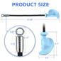 One-hand Tricep Rope with Ergonomic Handles 36 Inch Tricep Pull Down Rope