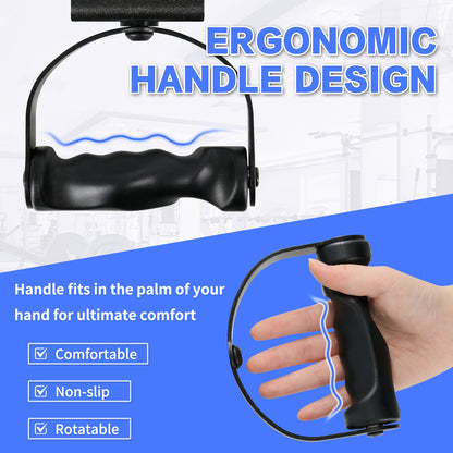 Rotating Pull-Up Handles-Ergonomic Exercise Handle