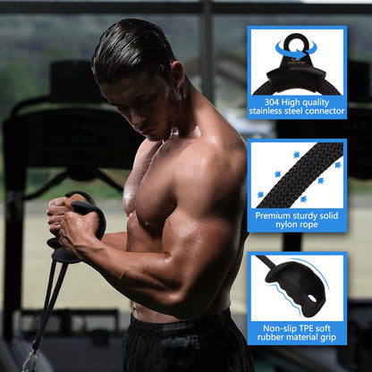 Bicep Rope with Ergonomic Grip