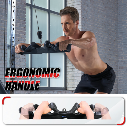 LAT Pulldown Attachments-LAT Pull Down Bar with Ergonomic Grips