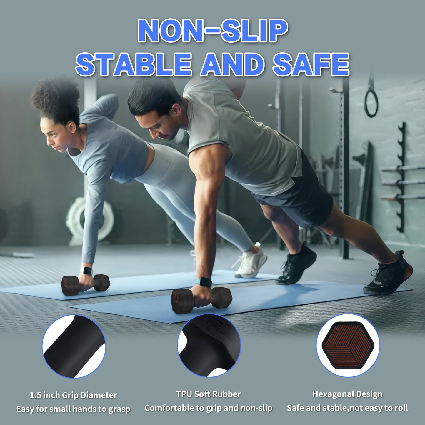 FasBrand Adjustable Dumbbells Set