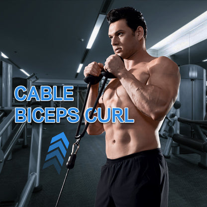 Bicep Rope with Ergonomic Grip