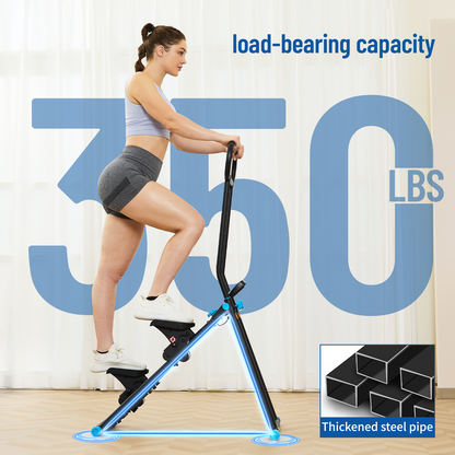 FasBrand 6-Level Adjustable Resistance Foldable Stair Climber (350lbs)