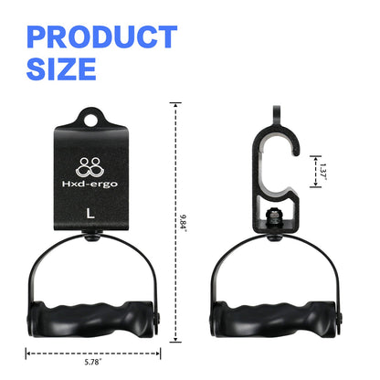 Rotating Pull-Up Handles-Ergonomic Exercise Handle