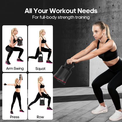 FasBrand Adjustable Kettlebell Weight Set