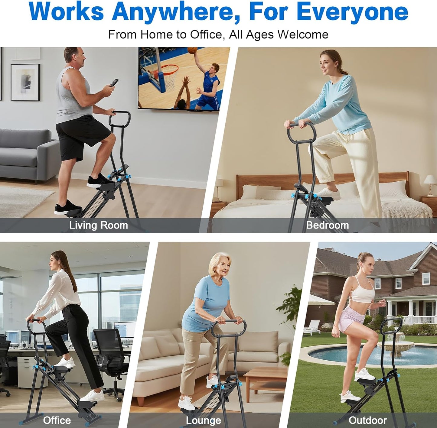 FasBrand Stair Climber for Home