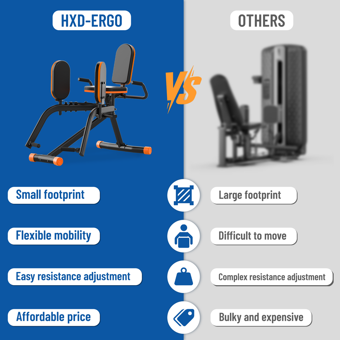 FasBrand Home Hip Extension Machine
